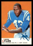 1969 Topps #72 Lenny Lyles Front Thumbnail
