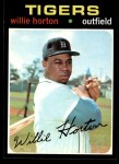 1971 Topps #120 Willie Horton Front Thumbnail