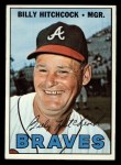 1967 Topps #199 Billy Hitchcock Front Thumbnail