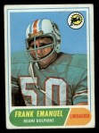 1968 Topps #170 Frank Emanuel Front Thumbnail