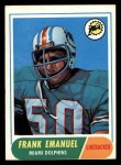 1968 Topps #170 Frank Emanuel Front Thumbnail