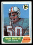 1968 Topps #170 Frank Emanuel Front Thumbnail