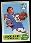 1968 Topps #2 Dick Bass Front Thumbnail