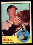 1963 Topps #547 Gus Bell Front Thumbnail