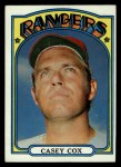 1972 Topps #231 Casey Cox Front Thumbnail