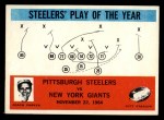 1965 Philadelphia #154 Pittsburgh Steelers - Buddy Parker Front Thumbnail