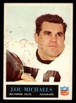 1965 Philadelphia #7 Lou Michaels Front Thumbnail