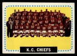 1964 Topps #110 Kansas City Chiefs Front Thumbnail