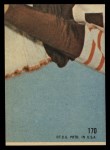 1968 Topps #170 Frank Emanuel Back Thumbnail