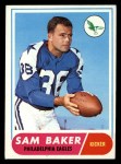 1968 Topps #32 Sam Baker Front Thumbnail