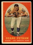 1958 Topps #55 Duane Putnam Front Thumbnail