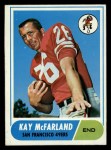 1968 Topps #113 Kay McFarland Front Thumbnail