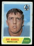 1968 Topps #146 Ode Burrell Front Thumbnail