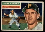 1956 Topps #46 Gene Freese Front Thumbnail