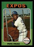 1975 Topps Mini #496 Pepe Frias Front Thumbnail