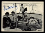 1964 Topps Beatles Black and White #117 Paul Mccartney Front Thumbnail