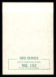 1964 Topps Beatles Black and White #152 John Lennon Back Thumbnail