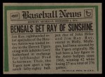 1974 Topps Traded #458 T Jim Ray Back Thumbnail
