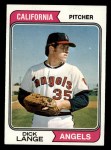 1974 Topps #429 Dick Lange Front Thumbnail