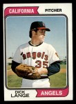 1974 Topps #429 Dick Lange Front Thumbnail
