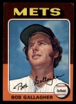 1975 Topps #406 Bob Gallagher Front Thumbnail