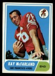 1968 Topps #113 Kay McFarland Front Thumbnail
