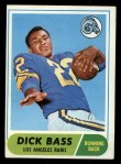 1968 Topps #2 Dick Bass Front Thumbnail