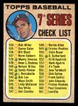 1968 Topps #518 AMR Checklist 7 - Clete Boyer Front Thumbnail