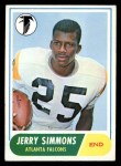 1968 Topps #177 Jerry Simmons Front Thumbnail