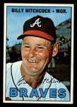 1967 Topps #199 Billy Hitchcock Front Thumbnail