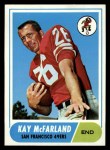 1968 Topps #113 Kay McFarland Front Thumbnail