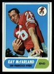 1968 Topps #113 Kay McFarland Front Thumbnail