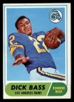 1968 Topps #2 Dick Bass Front Thumbnail