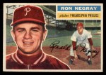 1956 Topps #7 Ron Negray Front Thumbnail