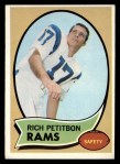 1970 Topps #203 Richie Petitbon Front Thumbnail