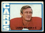 1972 Topps #205 Larry Wilson Front Thumbnail