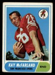 1968 Topps #113 Kay McFarland Front Thumbnail