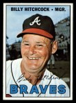 1967 Topps #199 Billy Hitchcock Front Thumbnail