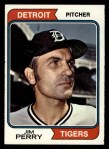 1974 Topps #316 Jim Perry Front Thumbnail