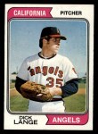 1974 Topps #429 Dick Lange Front Thumbnail