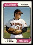 1974 Topps #429 Dick Lange Front Thumbnail