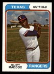 1974 Topps #401 Elliott Maddox Front Thumbnail