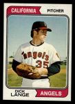 1974 Topps #429 Dick Lange Front Thumbnail