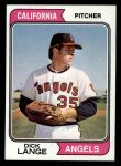 1974 Topps #429 Dick Lange Front Thumbnail