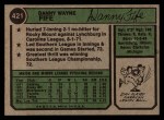 1974 Topps #421 Dan Fife Back Thumbnail