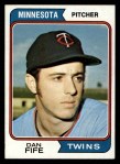 1974 Topps #421 Dan Fife Front Thumbnail