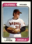 1974 Topps #429 Dick Lange Front Thumbnail