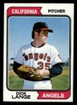 1974 Topps #429 Dick Lange Front Thumbnail