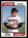 1974 Topps #429 Dick Lange Front Thumbnail