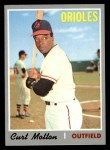 1970 Topps #261 Curt Motton Front Thumbnail